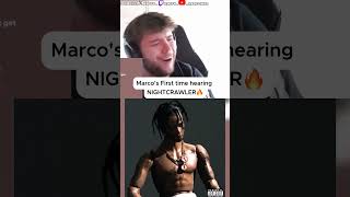 THIS WAS INSANE🔥 travisscott fyp rodeo reaction nightcrawler swaelee [upl. by Rouvin512]