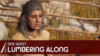 Assassins Creed Odyssey  Side Quest  Lumbering Along [upl. by Sirej]