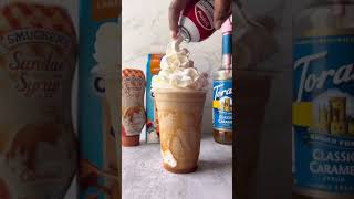 how to make a caramel frappuccino at home [upl. by Wehttan]