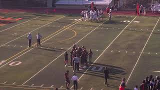 Orange High School vs Bergenfield High School Mens Varsity Football [upl. by Athalie]