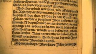 Bible Reading from William Tyndales NT of 1526 John Chp 1 [upl. by Ignatz]