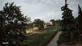 Test of Dahua CCTV setup IPCHFW2841SS0280B  NVR41084KS2L during night time [upl. by Tnahsarp574]