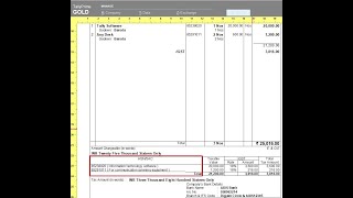 Tally Add On  Print HSNSAC description in GST Analysis in Invoice in TallyPrime software [upl. by Dimah]