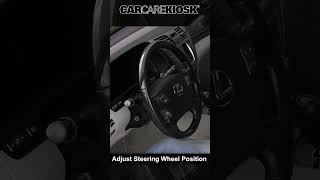 Luxury Comfort Unlocked Lexus LS460 20072012 Steering Wheel Adjustment [upl. by Annice]