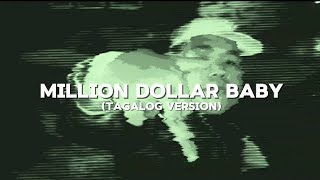 JAYVZ  Kayamanan Million Dollar Baby Tagalog Version Lyrics Video [upl. by Tsui]