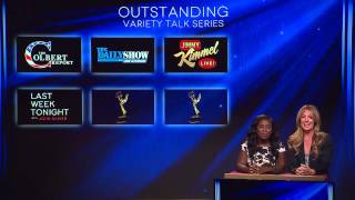 67th Emmy Nominations Variety Talk Series [upl. by Noira]