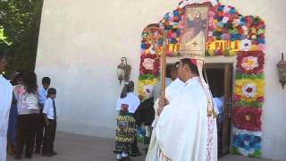 San Francis de Paula Fiesta Procession into church [upl. by Eltsirk]