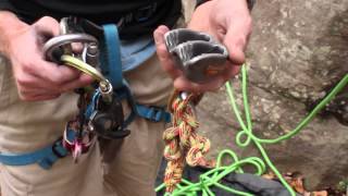 Rock Climbing Basics How to Tie Yourself In amp Belaying Basics [upl. by Rexanne]