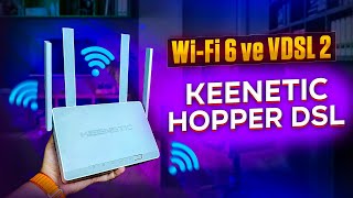 Keenetic Hopper DSL incelemesi  WiFi 6 VDSL2 ve Mesh destekli [upl. by Naeroled]