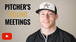 What Is Said at Pitchers Mound Meetings [upl. by Yrocej]