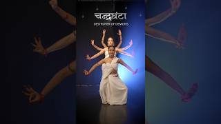 Goddess Chandraghanta  Third Devi of Navratri  trending Classical Dance by Swetha amp Anuradha [upl. by Edana]