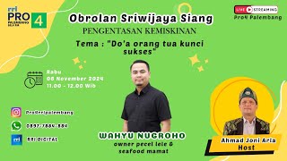 OBROLAN UMK quot Do’a Orang Tua Kunci Sukses Usaha quot 6 NOVEMBER 2024 [upl. by Drews]