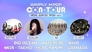 LIVE SIMPLY KPOP CONTOUR  ARTMS SOOJIN XG WATERFIRE WHIB HER CHAN MI [upl. by Sivet587]