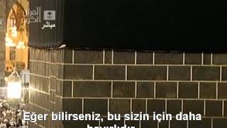 Saf SAFF Suresi Kabe İmamı Sudais Türkçe Altyazılı Mealli [upl. by Edholm]