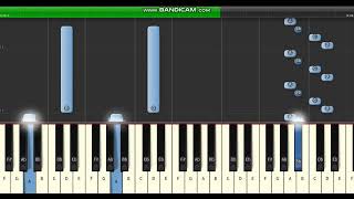 Kohh  team tomodachi piano tutorial [upl. by Filbert]