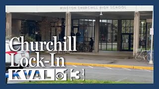 Churchill and Other Eugene Schools LockedIn After Continued Threats [upl. by Rogovy]