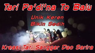 Tarian Padina To Balu  Tari Kreasi Unik Anak Toraja Sanggar Tari Dao Sarira  Hari Tari Dunia [upl. by Yhcir2]