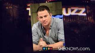 Channing Tatum Admits Hes Fat and Happy Right Now  The Buzz [upl. by Sydney]