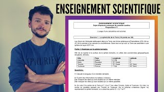 E3C  La forme de la Terre  1ère Enseignement Scientifique [upl. by Beore]