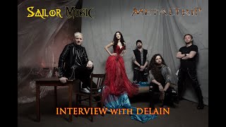 🔴 Interview with Delain Metaltrip [upl. by Schulein]