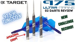 Target Darts ULTRA MARINE 975 02 Darts Review New Challenge Record [upl. by Ramedlab]