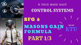 SFG amp Masons Gain Formula PART 13 Control Systems Module 1 by Dinu A G [upl. by Lenroc]