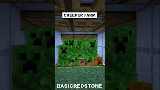 Minecraft Creeper Farm minecraft shorts [upl. by Walston]