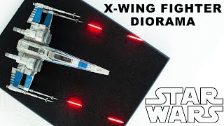 Star Wars XWing Diorama  Star Wars Diorama [upl. by Millisent]