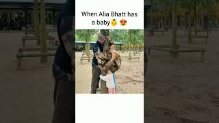 Baby Alia vs Alias baby👶 😍bollywood aliabhatt trending love [upl. by Cochran496]