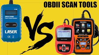 Diagnostic Scan Tool Comparison  Foxwell NT301 200E and Laser 7728 OBDII Code Reader 2021 [upl. by Eeliab457]