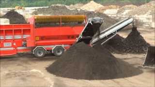 Groenrecycling Rouveen BV aan het compost zeven met Tera Select [upl. by Zimmer]