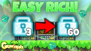 BEST PROFIT method in Growtopia How to GET RICH fast in 2024 EASY DLS [upl. by Adriana]