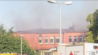 Großbrand im Northeimer Krankenhaus [upl. by Dodd]