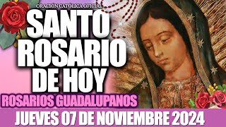 EL SANTO ROSARIO DE HOY JUEVES 07 DE NOVIEMBRE 2024ENCUENTRA PAZ Y AMOR EN LOS MISTERIOS LUMINOSOS [upl. by Yrrat]