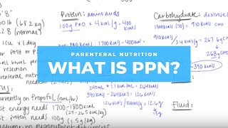 What is Peripheral Parenteral Nutrition PPN  Osmolarity calcs [upl. by Kieffer347]