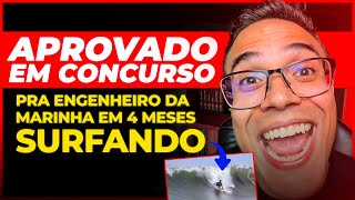 COMO FUI APROVADO EM 4 MESES NO CONCURSO PARA ENGENHEIRO DA MARINHA  Bizu do Engenheiro 👷‍♂️💡 [upl. by Churchill]