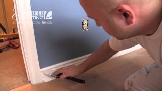 How to paint baseboards like a pro [upl. by Georgy]