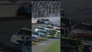 2017 Kyle Larson Daytona Airborne Crash shorts crash nascar racing daytona viralvideo usa [upl. by Nollek500]