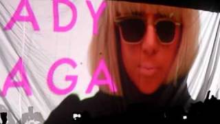 Lady Gaga Paparazzi w Who Shot Candy Worhal opening live  Mezzanine San Francisco 031409 [upl. by Ahsyat]