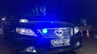 INSTALLED CAMRY  WHELEN HHS3200 WHELEN SA314A FENIEX T34 by SUMBAYAK SHOP [upl. by Madeline168]