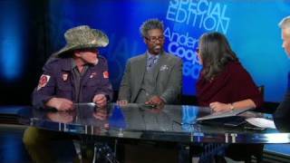 CNN Roseanne Barr and Ted Nugent spar over politics [upl. by Nosna]