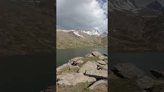 Rush Lake one of the highest 4694m lakes in Pakistan [upl. by Airbmat]