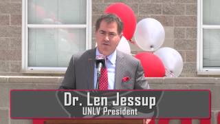 UNLV Baseball Clubhouse groundbreaking [upl. by Eisteb834]