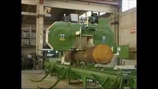 Mini Profi 900  Pezzolato horizontal sawmills [upl. by Lledal]