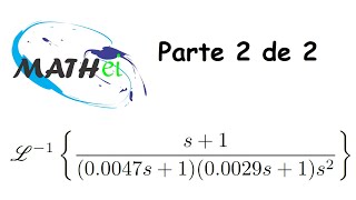 Transformada Inversa de Laplace 12 [upl. by Arnie]