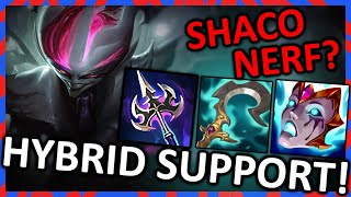 AP Shaco Support nerf Go Hybrid patch 1316  S13 OTP SHACO FULL GAME [upl. by Uranie]