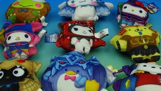 2024 McDONALDS YUGIOH x HELLO KITTY and FRIENDS set of 9 HAPPY MEAL POCKET PILLOWS VIDEO REVIEW [upl. by Ahtar]