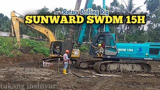 Rotary Drilling Rig  Sunward SWDM 15H [upl. by Hayward]