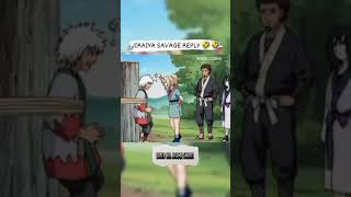 Jiraiya Savage reply 😎😎😈😈 [upl. by Repsac]