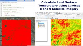 GEE 8 Land Surface Temperature using Google Earth Engine [upl. by Enelrats]